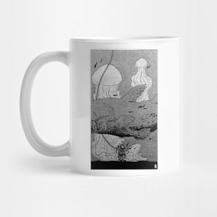 Where The Jellyfishes Begin Mug